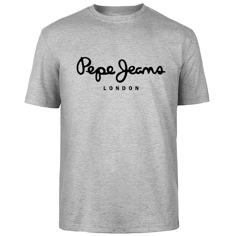 Pepe-Jeans-London logoga T-särk Suvine meeste naiste lühikeste varrukatega Populaarsed T-särgid Topid Unisex Suuremõõdulised puuvillased O-kaelusega riided