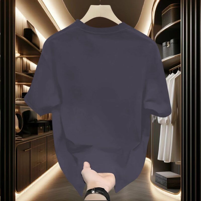 Nove široke muške majice kratkih rukava 2024., modna majica sa smiješnim printom, retro cool dizajn, ulična majica kratkih rukava, ležerna pamučna odjeća