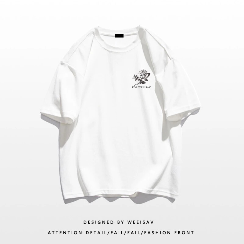 Vasaras modes smagsvara retro vīriešu angļu burti ar 100% kokvilnas apdruku ar apaļu kakla izgriezumu Augstas kvalitātes ikdienas fitnesa ielas T-krekls