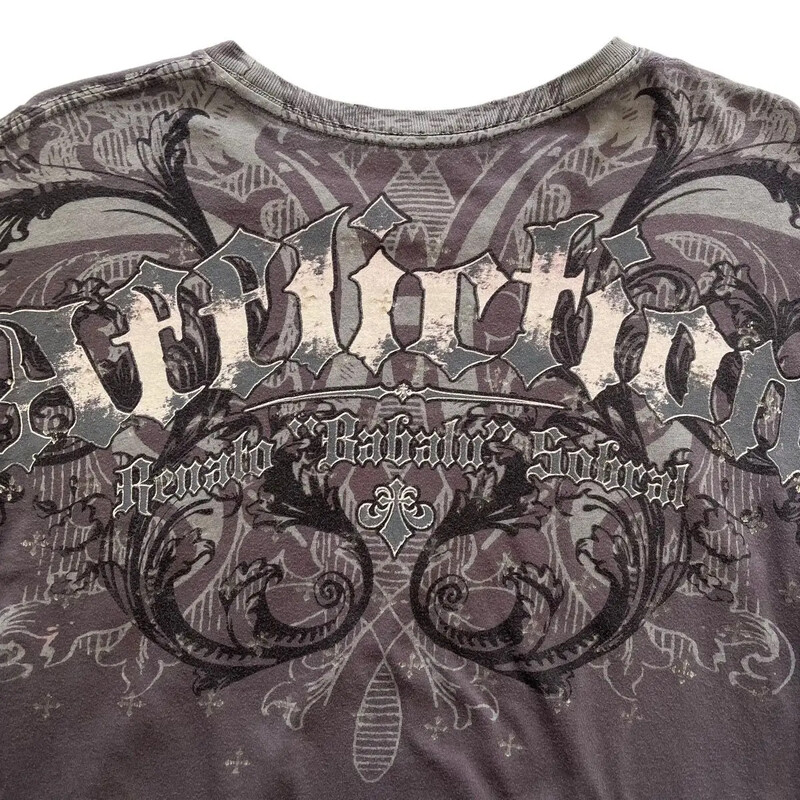 2000. gadu Pain T krekls Vīriešu galvaskauss Grafika Jauns Harajuku Apaļkakla Lielizmēra T-krekls Īsām piedurknēm Topi Gothic Clothing Street Wear