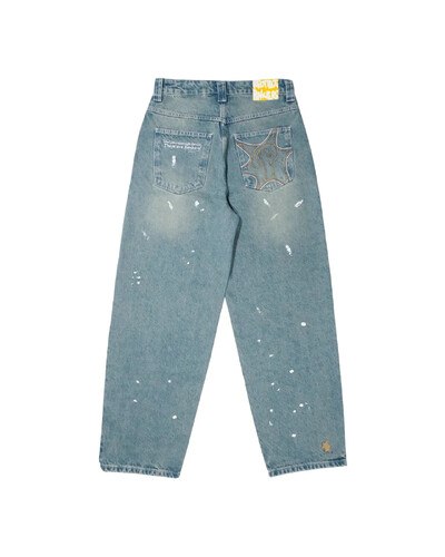 Tänavarõivad PROTECT Jeans Y2K meeste püksid Harajuku Hip Hop Letter Tikand Vintage Brown Baggy Teksad Kõrge vöökohaga laia säärega püksid