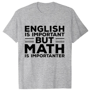 I Love Math Formula Ανδρικά μπλουζάκια Street Wear Ρούχα κοντά μανίκια Αστεία σχεδίαση Y2k Μπλουζάκια Αθλητικά Casual Vintage Classic Tees