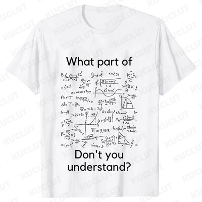 I Love Math Formula Meeste T-särgid Tänavarõivad Riided Lühikeste varrukatega Naljakas disain Y2k Topid Spordirõivad Vabaaja vintage klassikalised särgid