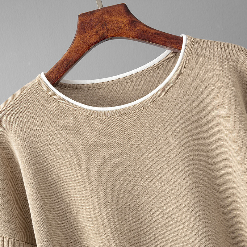 HLBCBG pavasara rudens sieviešu divdaļīgi tērpi ar garām piedurknēm trikotāžas džemperis, platas bikses atpūtas telpas komplekti, treniņtērpi