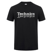 Technics Majica Dj 1200 Turntable Music House Techno Electronic Hip Hop Nova vruća ljetna majica s kratkim rukavima Moda LH-293