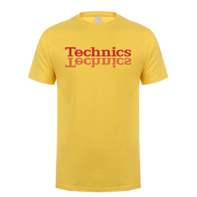 Technics Majica Dj 1200 Turntable Music House Techno Electronic Hip Hop Nova vruća ljetna majica s kratkim rukavima Moda LH-293