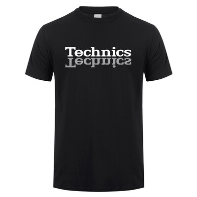 Technics Majica Dj 1200 Turntable Music House Techno Electronic Hip Hop Nova vruća ljetna majica s kratkim rukavima Moda LH-293