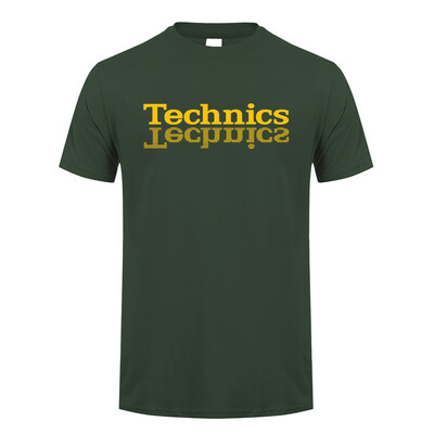 Technics Majica Dj 1200 Turntable Music House Techno Electronic Hip Hop Nova vruća ljetna majica s kratkim rukavima Moda LH-293