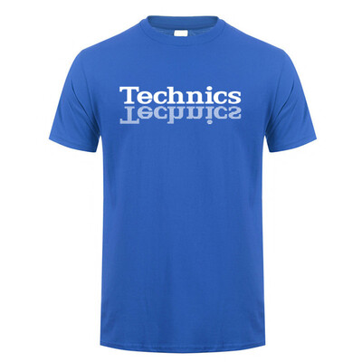 Technics Majica Dj 1200 Turntable Music House Techno Electronic Hip Hop Nova vruća ljetna majica s kratkim rukavima Moda LH-293