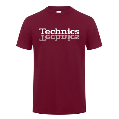 Technics Majica Dj 1200 Turntable Music House Techno Electronic Hip Hop Nova vruća ljetna majica s kratkim rukavima Moda LH-293