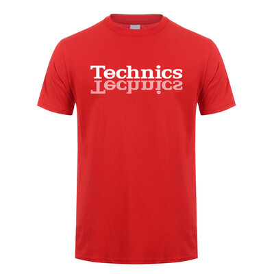 Technics Majica Dj 1200 Turntable Music House Techno Electronic Hip Hop Nova vruća ljetna majica s kratkim rukavima Moda LH-293