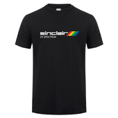 Sinclair Zx Spectrum T kreklu topi vasaras īsām piedurknēm kokvilnas vīrietim Sinclair Zx Spectrum T krekls vīriešu krekls