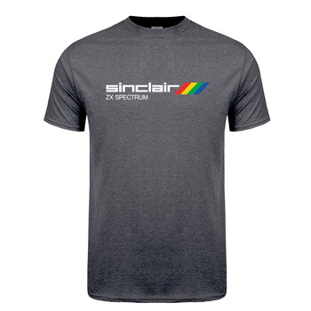 Sinclair Zx Spectrum T-shirt Μπλουζάκια καλοκαιρινά κοντομάνικα βαμβακερά ανδρικά T-shirt Sinclair Zx Spectrum Ανδρική μπλούζα