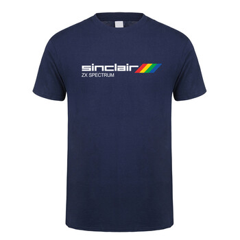 Sinclair Zx Spectrum T-shirt Μπλουζάκια καλοκαιρινά κοντομάνικα βαμβακερά ανδρικά T-shirt Sinclair Zx Spectrum Ανδρική μπλούζα