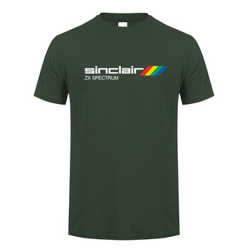 Sinclair Zx Spectrum T-shirt Μπλουζάκια καλοκαιρινά κοντομάνικα βαμβακερά ανδρικά T-shirt Sinclair Zx Spectrum Ανδρική μπλούζα