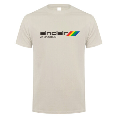 Sinclair Zx Spectrum T kreklu topi vasaras īsām piedurknēm kokvilnas vīrietim Sinclair Zx Spectrum T krekls vīriešu krekls
