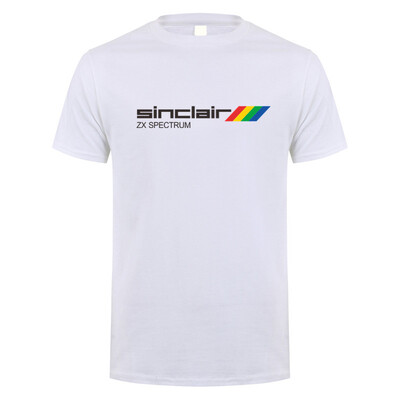 Sinclair Zx Spectrum T kreklu topi vasaras īsām piedurknēm kokvilnas vīrietim Sinclair Zx Spectrum T krekls vīriešu krekls