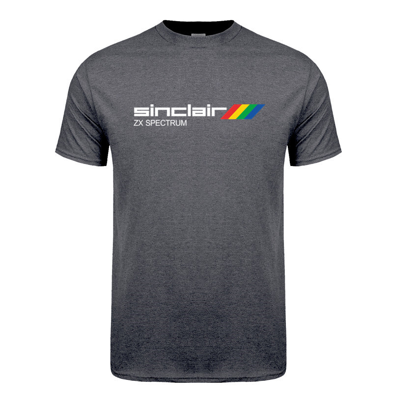 Sinclair Zx Spectrum T kreklu topi vasaras īsām piedurknēm kokvilnas vīrietim Sinclair Zx Spectrum T krekls vīriešu krekls