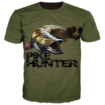 Vasaras Harajuku karpas Zivis Druka Vīriešu Sieviešu T Krekli Ikdienišķs Elpojošs Apkakls Īss Piedurknes Sports Lielizmēra T-krekli Apģērbs