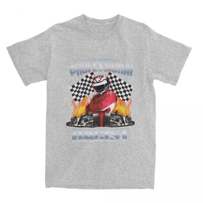 Profesionāls sertificēts rasistisks sacīkšu mēms T-krekls unisex kokvilnas apģērbs Harajuku Oneck ar īsām piedurknēm augstas kvalitātes ikdienas T-krekls