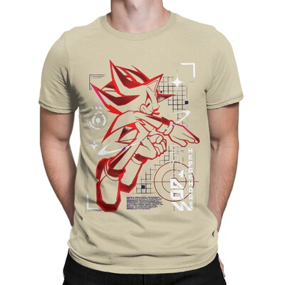 New Arrival Shadows The Hedgehog T-särk Unisex puuvillasele T-särgile lühikeste varrukatega rõivad