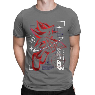 New Arrival Shadows The Hedgehog T-särk Unisex puuvillasele T-särgile lühikeste varrukatega rõivad