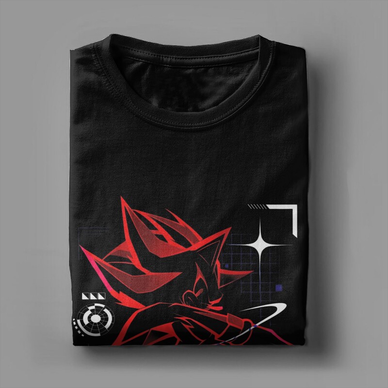 New Arrival Shadows The Hedgehog T-särk Unisex puuvillasele T-särgile lühikeste varrukatega rõivad