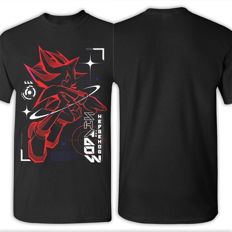 New Arrival Shadows The Hedgehog T-särk Unisex puuvillasele T-särgile lühikeste varrukatega rõivad