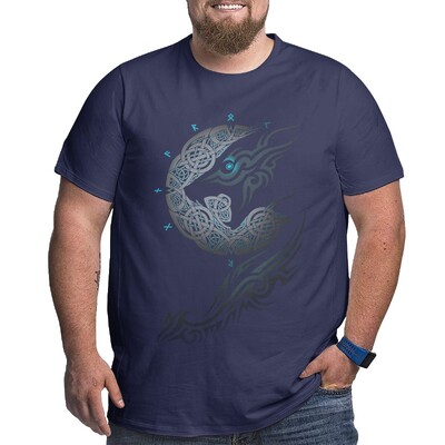 Graafilised T-särgid suurtele ja pikkadele meestele Puuvillane Suures suuruses T-särgid Suures suuruses T-särgid Lühikeste varrukatega Rõivad 6XL 5XL 4X