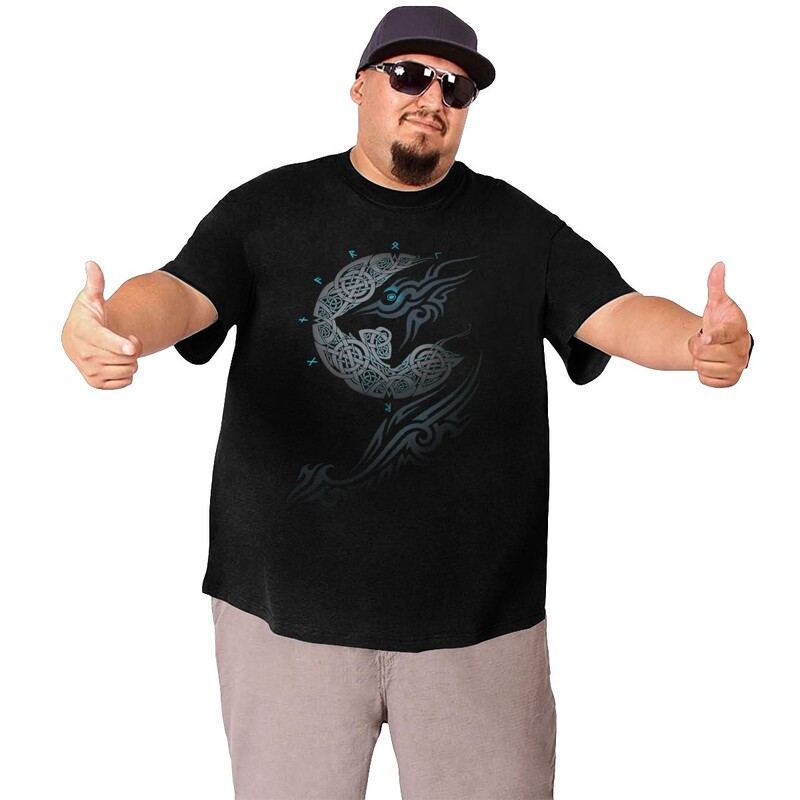 Graafilised T-särgid suurtele ja pikkadele meestele Puuvillane Suures suuruses T-särgid Suures suuruses T-särgid Lühikeste varrukatega Rõivad 6XL 5XL 4X