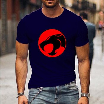 Νέο Anime Thundercats 3D T-Shirts ανδρικά γυναικεία μπλουζάκια casual μόδας κοντομάνικο μπλουζάκι υπερμεγέθη Harajuku Tees Μπλουζάκια Παιδικά Ρούχα