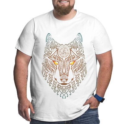 Jaunums T-krekls lielam un garam vīrietim Liela izmēra T krekli Kokvilna Melna Top Tees Graphic Tees 6XL 5XL 4XL 3XL