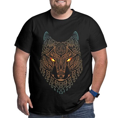 Jaunums T-krekls lielam un garam vīrietim Liela izmēra T krekli Kokvilna Melna Top Tees Graphic Tees 6XL 5XL 4XL 3XL
