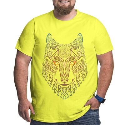 Jaunums T-krekls lielam un garam vīrietim Liela izmēra T krekli Kokvilna Melna Top Tees Graphic Tees 6XL 5XL 4XL 3XL