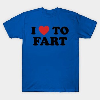 I Love To Fart T-Shirt Αστεία και αυτοκαταφρονητικά μπλουζάκια Ανδρικά Γυναικεία Βαμβακερά φαρδιά μπλουζάκια μπλουζάκι με λαιμόκοψη Αναπνεύσιμο κοντό μανίκι