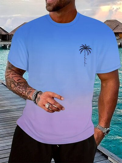 One Love Rasta Jamaican Reggae Style Мъжка тениска Лятна ежедневна ежедневна мъжка тениска Улична мода на открито Мъжко горнище с къс ръкав