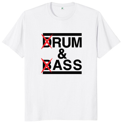 Smieklīgi Drum And Bass T krekls Rum And Ass Lovers Jokes Y2k ar īsām piedurknēm 100% kokvilna, mīksta unisex O veida kakla vasaras T-krekli ES izmēra