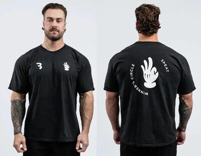 CBUM Majica kratkih rukava Gym Fitness T-shirt Široka prevelika pamučna muška majica kratkih rukava Sportske majice Ljetni trening Vježba Ženske majice