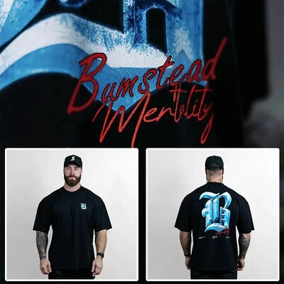 CBUM Majica kratkih rukava Gym Fitness T-shirt Široka prevelika pamučna muška majica kratkih rukava Sportske majice Ljetni trening Vježba Ženske majice