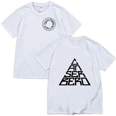 Canserbero T-särk Moodne lühikeste varrukatega Unisex T-särk vabaaja meeste naiste särk Tänavarõivad suvised O-kaelusega topid Riided