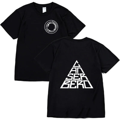 Canserbero T-särk Moodne lühikeste varrukatega Unisex T-särk vabaaja meeste naiste särk Tänavarõivad suvised O-kaelusega topid Riided