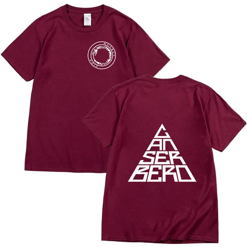 Canserbero T-särk Moodne lühikeste varrukatega Unisex T-särk vabaaja meeste naiste särk Tänavarõivad suvised O-kaelusega topid Riided