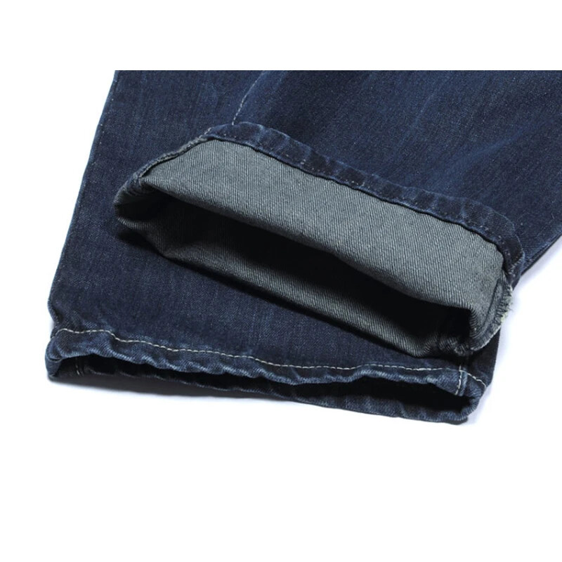 Schinteon Vīriešu Demin Bikses Baggy, brīvas ikdienas hiphopa skeitborda Streetwear liela izmēra 46 48 Taisnas izšūšanas bikses