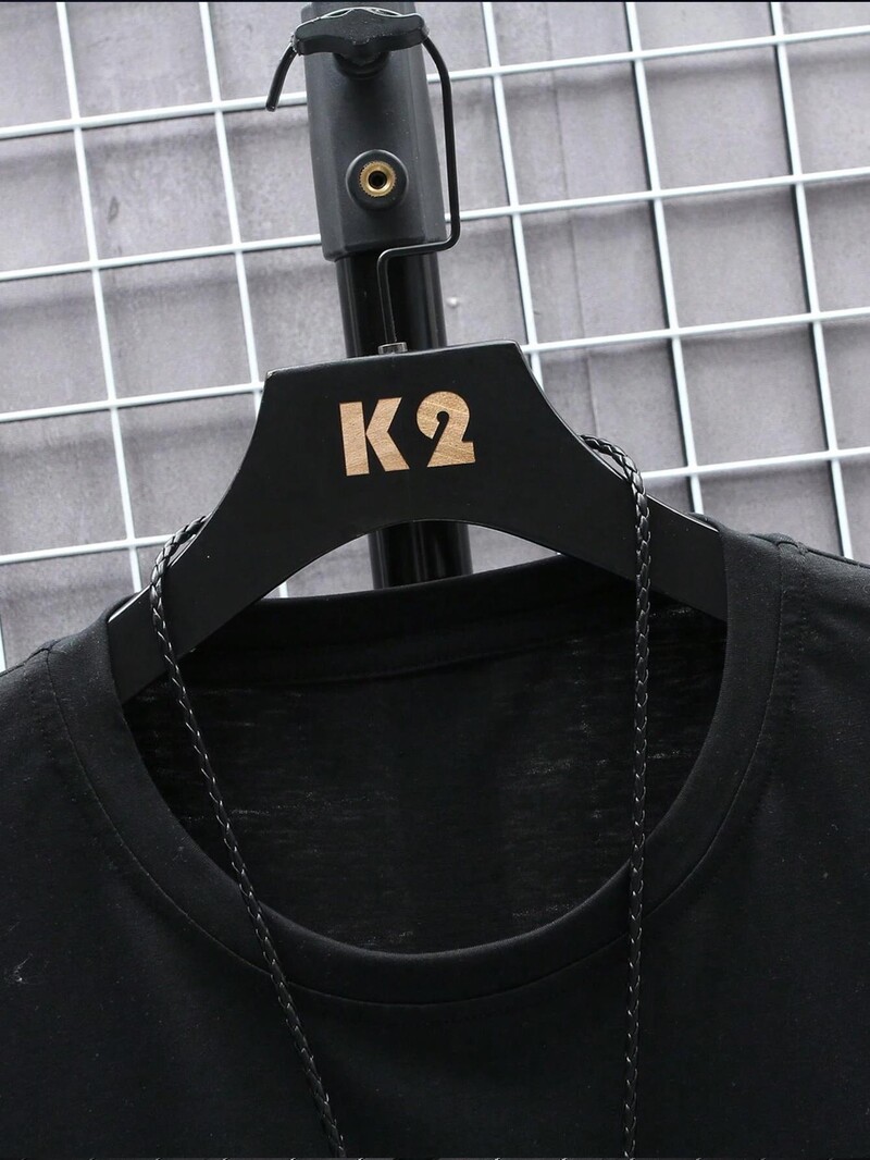 Kuum müük Ühevärviline Kvaliteetne prindiga T-särgid Meeste vabaaja T-särgid Suvised ülisuured riided Lahti puuvillane lühikeste varrukatega