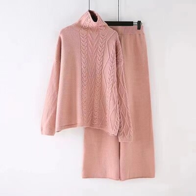 Jersey Mujer sügistalvine moe kampsun kilpkaelus, vaba vabaaja kootud komplekt, avar paks soe kampsun lahtine naiste ülikond CR1416