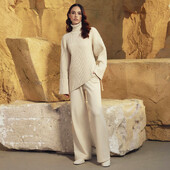 OMCHION korejiešu stila brīvs džemperis ar bruņurupuču vienkrāsu sieviešu džemperis, rudens ziemas jauns trikotāžas uzvalka džemperis