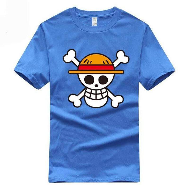 Viengabala salmu cepure ar logotipu Drukāt Vīriešu T-krekls Sieviešu apģērbi Japāņu anime kokvilnas topi Ikdienas īsām piedurknēm T krekls Ielu apģērbi