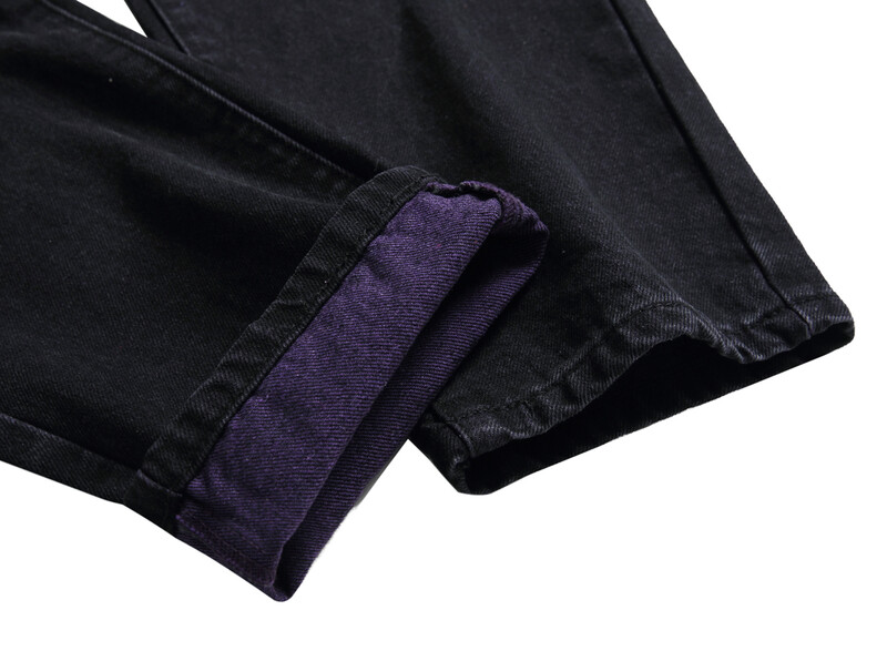 Meeste teksad mustad rebenenud stretch õhukesed meeste teksad lillad rebenenud augud rohkem rebenenud teksad mustad rebenenud teksad meestele