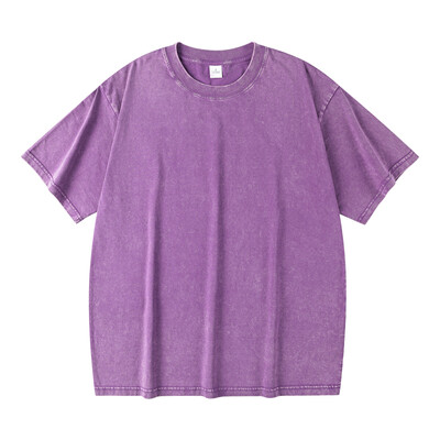 Vīriešu sieviešu mazgāti vintage T-krekli Ielu Hip Hop Retro Punk T krekls Harajuku Ikdienas kokvilnas īsām piedurknēm Pāra Tkrekli T-krekli