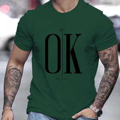 Vīriešu 100 kokvilnas vasaras brīvi pieguļoši, labi apdrukāti T-kreklu topi Forša dizaina ielas īsās piedurknes t-veida kokvilnas apģērbi